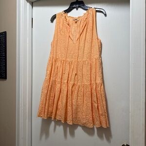 Eyelet dress
